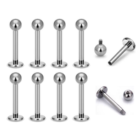 Vente en gros de bijoux de corps en acier chirurgical 316L : Labret, Studs pour lèvre, Piercings pour cartilage d'oreille (Hélix, Conch, Monroe, Tragus), Boucles d'oreilles à boule pour lobe