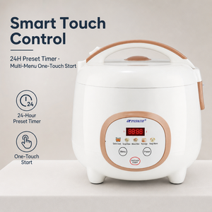 Cuisinière à <span class=keywords><strong>riz</strong></span> intelligente à commande tactile, minuterie programmable 24h/24, multifonction, démarrage à une touche pour soupes, ragoûts <span class=keywords><strong>et</strong></span> <span class=keywords><strong>riz</strong></span> mélangé - Product Image 3