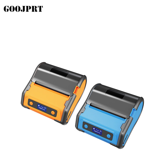 Mini Handheld Thermo Printer 80mm Usb Interface Sticker Thermal Printer Label PT390