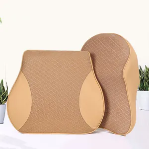 Four Seasons Car Neck Head Rest Pillow 3D Memory Foam Headrest Back Support Cushion Pad Holder Seat Pillow