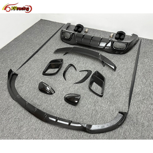 Pièces automobiles Brabu Body Kit, lèvre de pare-chocs en fibre de carbone sèche, aileron arrière pour Mercedes Benz AMG GT63 63s Body Kit Carbone 2021-2024 - Product Image 3