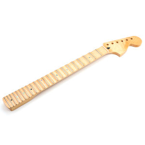 Big Head Full Festoneado Guitarra Cuello 22 Trastes 25.5in Diapasón de arce para ST Guitarra eléctrica Brillo - Product Image 2