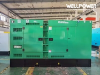 Wellpower 200KW-1000KVA Diesel-Stromaggregat mit Autostart ATS Geräuscharmer Offener Rahmen Wasserkühlung Generatorset