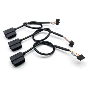 16 Pin OBD2 OBD OBD II Connector Extension Cable For Car Scanner