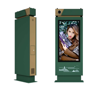 75 pouces intérieur Android Floor Stand écran tactile Totem publicitaire Lcd signalisation numérique