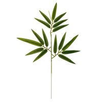 Arbres artificiels en plastique de 50 cm, verdure, brindilles, fausses feuilles, écologiques, résistants à l'eau, légers, prêts à l'emploi, pièce décorative