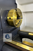 Tour CNC à banc horizontal CK6180, portée de coupe 800 mm, alésage de broche 105 mm, système GSK, pour tournage de métaux