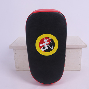 Cibles de frappe incurvées épaissies pour l'entraînement de Taekwondo, rouge, jaune, bleu, Wupai, équipement de combat durable pour adultes et enfants - Product Image 3