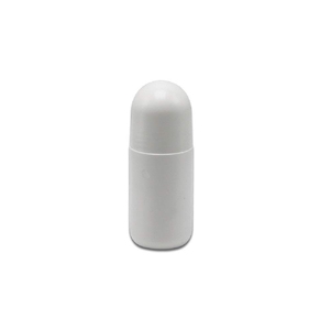 China Manufacturer Custom Round White Pink Color Hdpe <b>Plastic</b> <b>Empty</b> Essential Oil Roll on Deodorant <b>Bottle</b> - Product Image 1