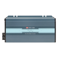 Moyenne bien NTS-1200-224 1200W 24VDC à 200-240VAC télécommande onduleur à onde sinusoïdale pure