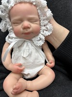 Poupées Reborn LouLou en silicone souple de 13 pouces, personnalisation du sexe et de la coiffure, jouets de poupées simulant des nourrissons prématurés
