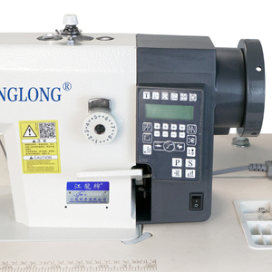 Máquina de coser industrial de puntada recta de una aguja con alimentación superior e inferior de accionamiento directo 0303DFH para cuero - Product Image 4