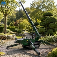 Mini-grue araignée 5 tonnes : Offre de Quotations pour Équipement de Levage Compact sur Chenilles, Flèche Télescopique, Propulsion Diesel Hydraulique, Chenilles en Caoutchouc, Certifiée CE