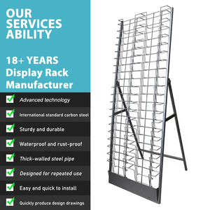 Ruimei Tầng-đứng truyện tranh hiển thị cuốn sách giá sàn công cộng giá cho Tạp Chí và báo hiển thị phong cách đứng - Product Image 4