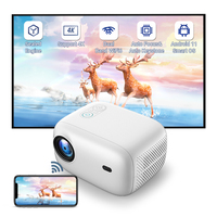 Hotack Offre Spéciale L009 Full HD 1080p Bureau Maison Smart Portable Extérieur Android 11 Proyector Mini Projecteur 4K