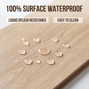 Revêtement <span class=keywords><strong>de</strong></span> sol imperméable type stratifié, substrat MDF pressé à chaud, qualité E1, pour la rénovation partielle des sols intérieurs <span class=keywords><strong>de</strong></span> villas résidentielles - Product Image 2
