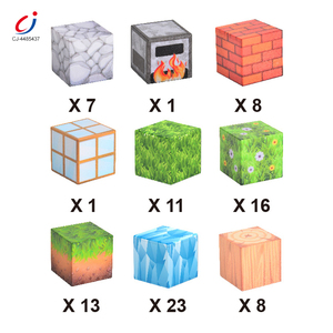 Giocattoli Educativi Chengji Blocchi Magnetici a Tema Foresta 88 Pezzi Blocchi Magnetici Giocattoli Educativi per Fai-da-Te - Product Image 3