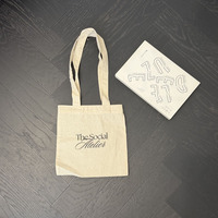 Tas Tote Kecil Katun Alami Biodegradable, Tas Belanja Reusable dengan Logo Kustom