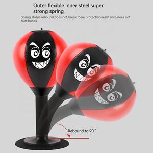 Juguetes Divertidos y Geniales de Escritorio al por Mayor Juegos de Boxeo Interactivos para Alivio del Estrés en Adultos Mini Saco de Boxeo Pera de Boxeo de Velocidad - Product Image 6