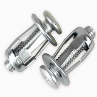 Steel Drop-In Anchor Petal Expansion Rivets with Hollow Gecko Screws and Fixed Buckle DIN Standard