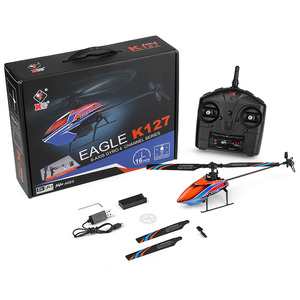 Helicóptero RC de una sola hélice <span class=keywords><strong>Wltoys</strong></span> <span class=keywords><strong>K127</strong></span> 2.4G 4 canales con control remoto, retención de altitud por presión de aire y giroscopio de 6 ejes - Product Image 6