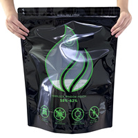 Sacs Mylar holographiques personnalisés avec fermeture éclair, résistants à l'humidité et aux odeurs, pour tabac, herbes, aliments, ordinateurs et écouteurs