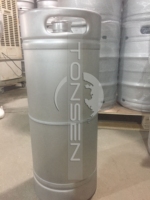 Petit fût de bière vide, échantillon gratuit 2l 64oz, chargeur en acier inoxydable passif rechargeable, corps en métal en soie Laser