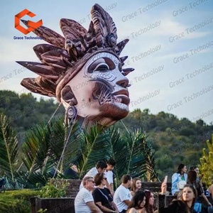 Statue Gonflable Géante de Guerrier Thaïlandais, Personnage Mythologique Yaksha, Mascotte Gonflable pour Festival, Modèle de Dessin Animé - Product Image 2