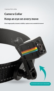 Kalung Anjing LED Taktis Nylon dengan Tempat Chip Pelacak, Menyala dalam Gelap, Tahan Air, Dapat Diisi Ulang via USB, OEM - Product Image 3