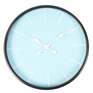 Relojes de pared redondos azules de lujo modernos de precio bajo de fábrica de 51cm, reloj colgante de pared decorativo creativo para el hogar, reloj Dropshipping 2025 - Product Image 5