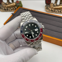 Vente directe d'usine. Montre mécanique avec boîtier en acier inoxydable étanche.