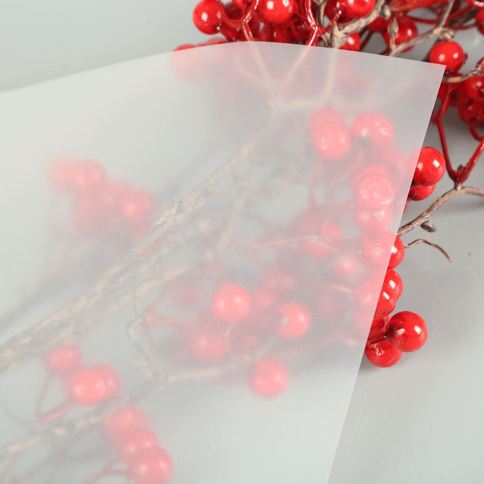 Easy Die Cutting Translucent Matte Polycarbonate PC Film No Whitening ...