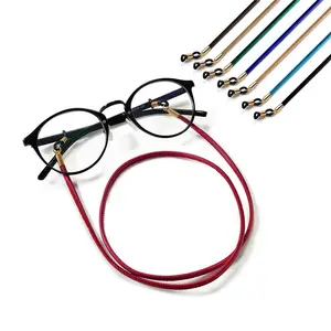 ขายร้อนPUหนังเชือกแว่นตาLanyardหนาผู้ถือสายคล้องคอแว่นตาสำหรับชายหญิง