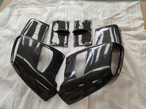 REVOZ stile in fibra di carbonio Kit corpo posteriore diffusore con labbro anteriore minigonne laterali per 2013-2015 <span class=keywords><strong>Ferrari</strong></span> F12 - Product Image 2