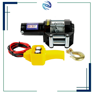 Opzioni senza fili dell'argano elettrico idraulico del camion dell'argano 12V 24V con la maniglia di Nylon - Product Image 4