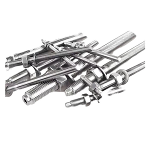 Boulon d'ancrage <span class=keywords><strong>chimique</strong></span> en acier au carbone GB haute résistance, brillant, non revêtu, marque QS, pour accessoires de construction de murs rideaux, diamètre - Product Image 5