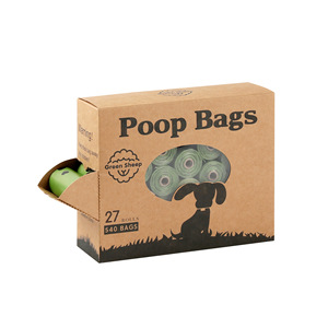 Kantong Kotoran Anjing & Kucing Biodegradable Tebal Custom Epi dengan Pegangan, Model Mulut Datar, Dispenser Kantong Kotoran Sekali Pakai - Product Image 4