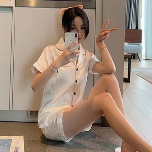 Bộ đồ ngủ satin nữ 2024, đồ ngủ nữ, áo ngủ, bộ đồ ngủ lụa cho nữ - Product Image 5