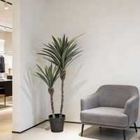 Plantes artificielles d'Agave en pot de 110 cm, très demandées, pour la décoration de la maison, du bureau et des hôtels