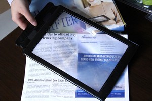 <span class=keywords><strong>Loupe</strong></span> de bureau à grande lentille A4, <span class=keywords><strong>loupe</strong></span> de <span class=keywords><strong>lecture</strong></span> professionnelle à main pour personnes âgées, personnalisable - Product Image 3