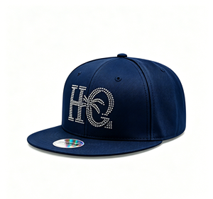 Nouvelle Arrivée 2026 Casquette Snapback à Visière Plate Style Hip Hop, Ornée de Strass et Pierres Brillantes, Vente en Gros, Accessoire de Mode Urbain - Product Image 5