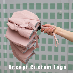Sombrilla plegable personalizada de viaje 3, paraguas UV para la lluvia, Paraguas automático con el logotipo - Product Image 2
