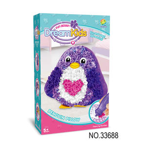 BGL özel hayvanlar dolması sevimli el sanatları dolması kumaş penguen yastık yastıkları oyuncaklar DIY peluş zanaat çocuklar için 2 4 yıl - Product Image 5