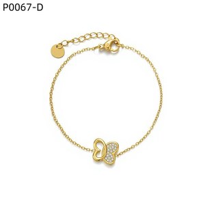 Fashion <b>Bracelet</b> with Zirconia P0067 for Women High Quality Jewelry - Product Image 2