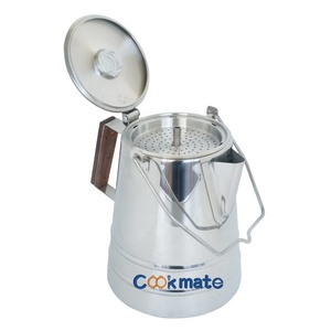 COOKMATE (9 TAZZE) Caffettiera Percolatore da Campeggio - Percolatore per <span class=keywords><strong>Caffè</strong></span> da Campeggio o per Fornello - Product Image 5