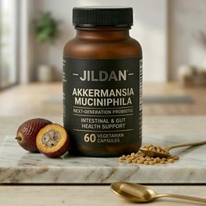 工厂自有品牌阿克尔曼菌益生菌胶囊新一代代谢支持补充剂肠道屏障健康体重管理 - Product Image 1