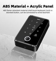 Sistema de Control de Acceso Inteligente a Prueba de Agua, WiFi, Código QR, Tarjeta RFID, Lector Biométrico de Contraseña, Control de Entrada de Puerta