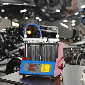 Intelligentes Auto-Injektor-Reinigungsgerät Ultraschall-Kraftstoffeinspritzdüsen-Reinigungsmaschine Benzindüsen-Reiniger für Autopflege - Product Image 1