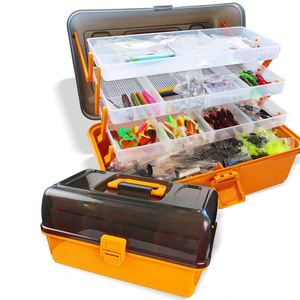 Kit de Señuelos de Pesca de 415 Piezas, Señuelos Artificiales Crankbait, Minnow, Popper, Vib, Duros y Blandos, Duraderos, de ABS - Product Image 2