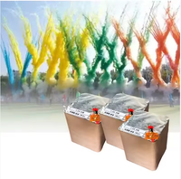 Feu d'artifice fumigène aérien Xinlei Chemical 25 coups, 1,2 pouces, six couleurs, pour célébrations de mariage et de fête en plein air